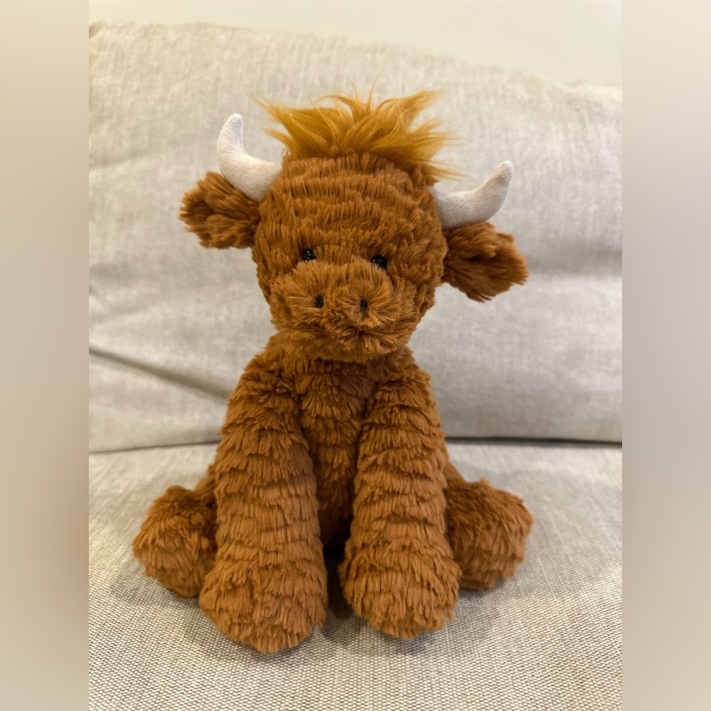 Jellycat Fuddlewuddle Highland Cow